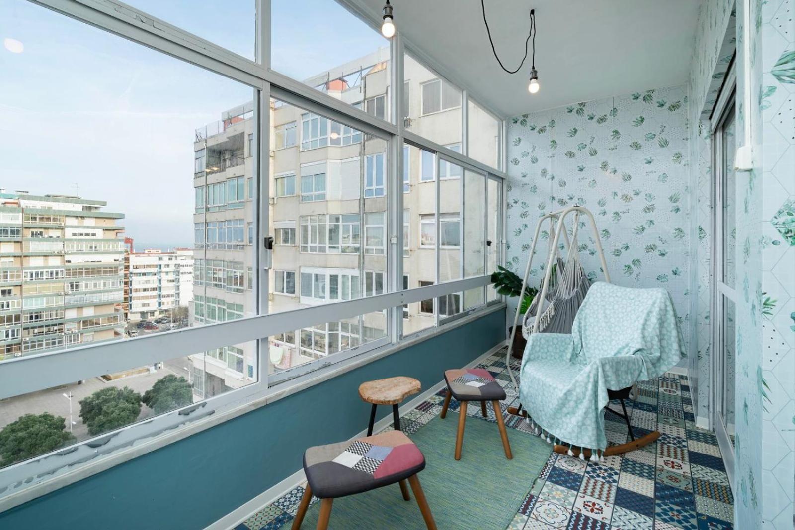 Appartement Cozy In W Swing Chairs Almada